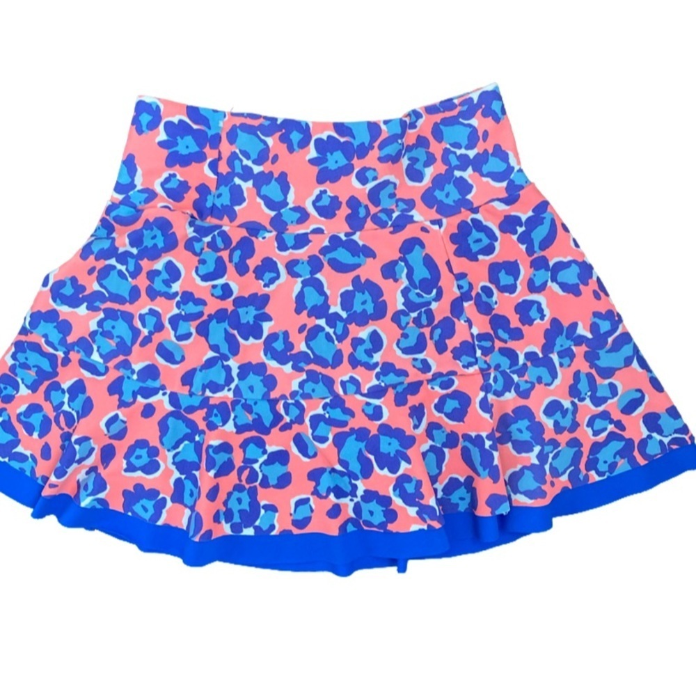 Designs Skort - XS red , blue, nylon spandex - Picture 5 of 5
